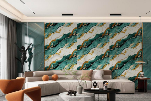 Emerald Green Marble for Living Rooms