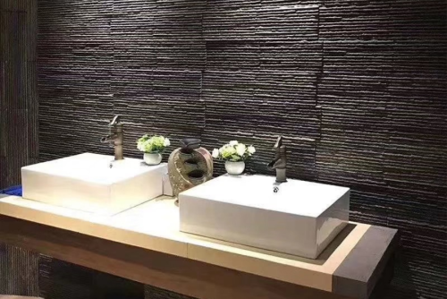Linear Stone Wall Designs