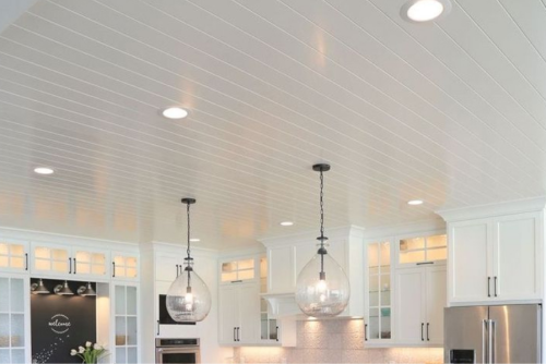 Classic White Ceiling for Modern Kitchens