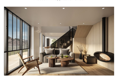 Elegant PVC Panels for Open Interiors
