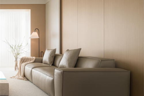 Flat Oak Wood Veneer Style