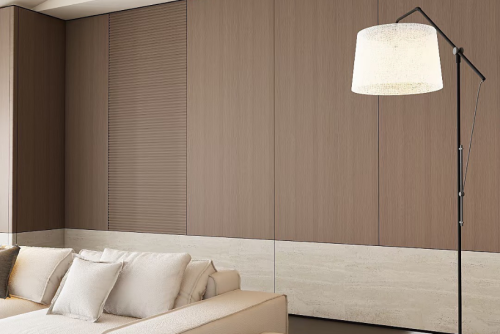 Minimalist Wood Panels for Living Spaces