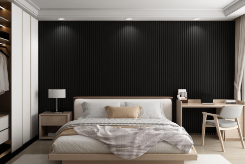 Modern Black WPC Interiors