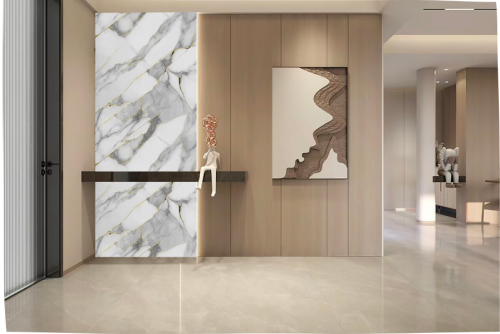 Soft Grey Vein Marble for Entrances