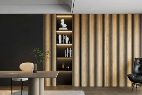 Wood Slat Acoustic Panel Oak